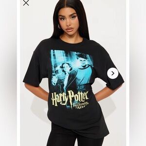 Harry Potter, and the Prisoner of Azkaban Oversized Tee x Fashion Nova
